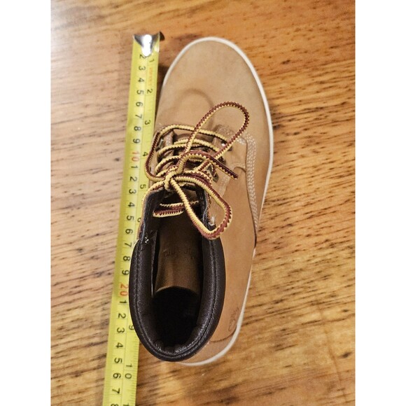 Timberland Boots Dausette Sneaker Boots in Wheat Nubuck Leather Womens Size 6 - Picture 10 of 11